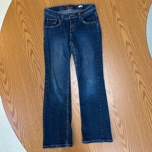 Arizona Girls Size 10.5 Plus Flare Jeans - Adjustable Waist